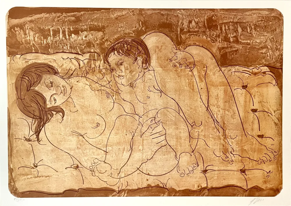 Литография Erni - Maternity