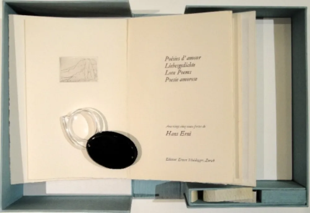 Иллюстрированная Книга Erni - POÉSIES D'AMOUR 
