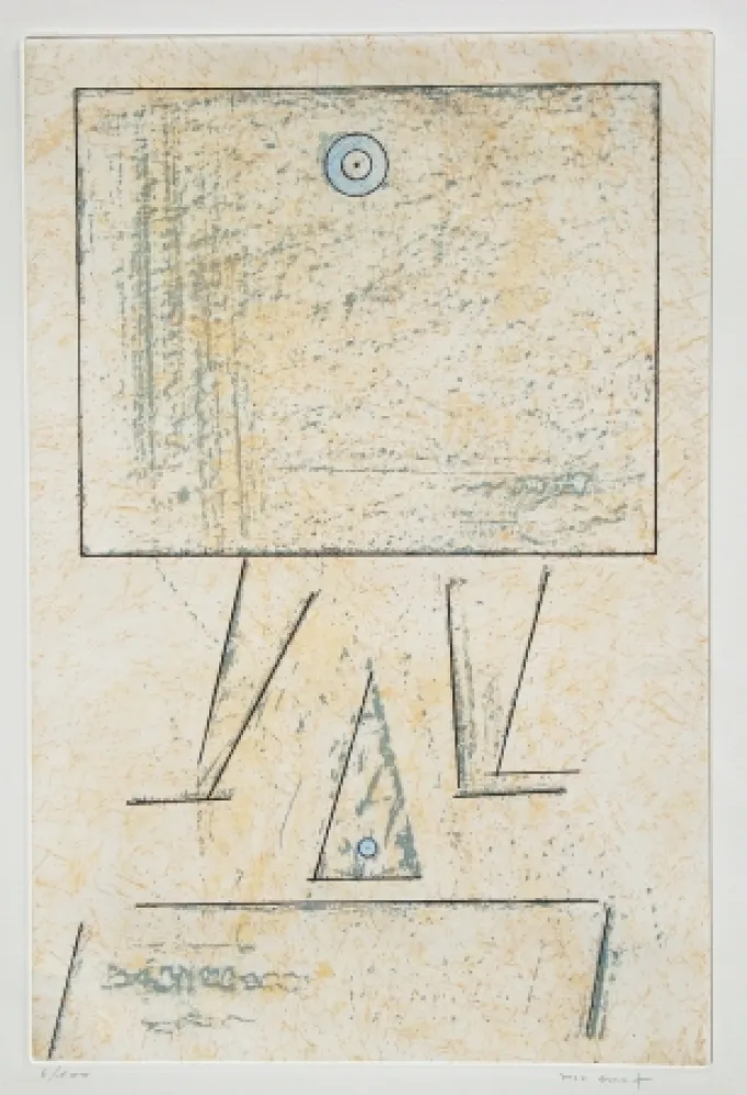 Офорт И Аквитанта Ernst - A nouveau Lolop