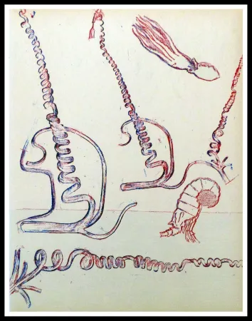 Литография Ernst - Composition surréaliste 