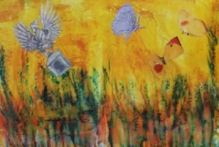 Литография Ernst - Entrance to the garden