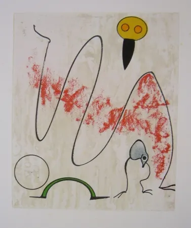 Офорт И Аквитанта Ernst - From oiseaux en peril