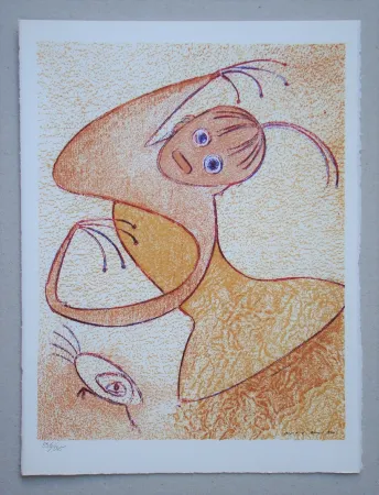 Литография Ernst - Hommage à San Lazzaro