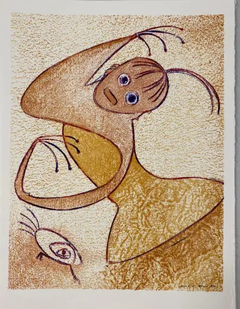 Литография Ernst - Hommage à San Lazzaro