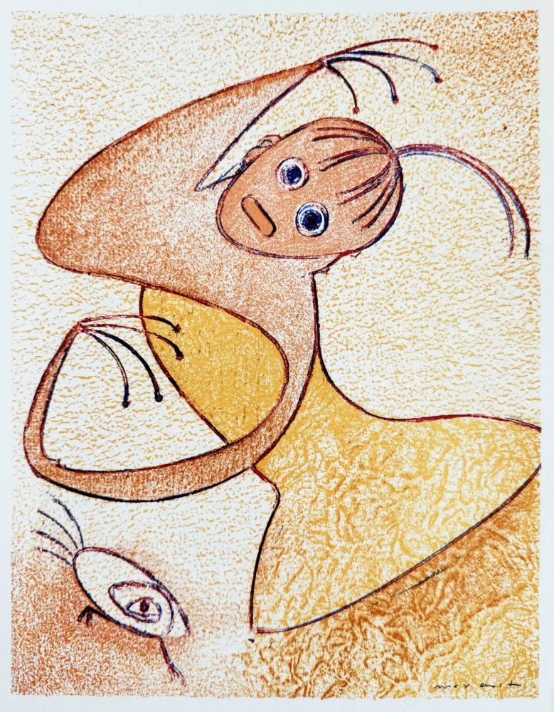 Литография Ernst - Hommage à San Lazzaro