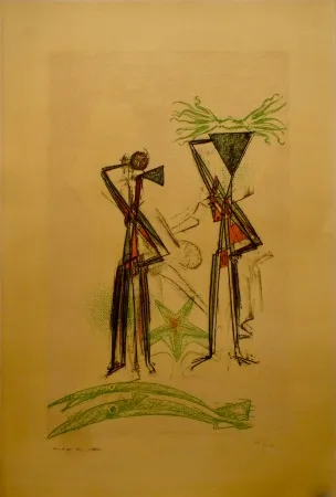 Литография Ernst - L' Etoile de Mer