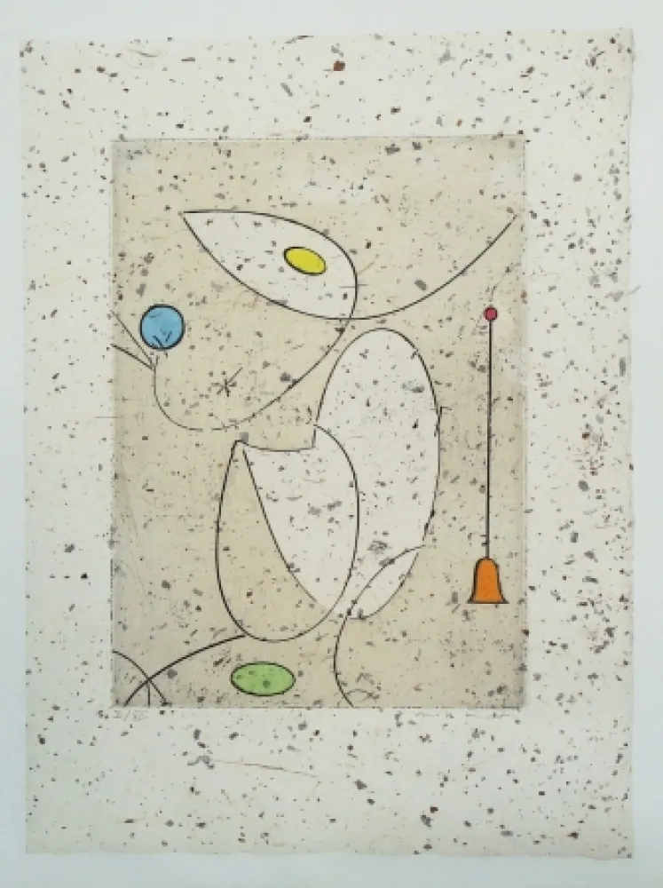 Офорт Ernst - La cloche rouge