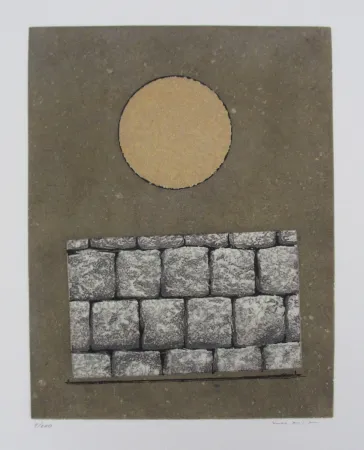 Офорт И Аквитанта Ernst - Le plus beau mur de mon royaume