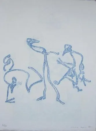 Литография Ernst - Lewis Caroll's Wunderhorn 