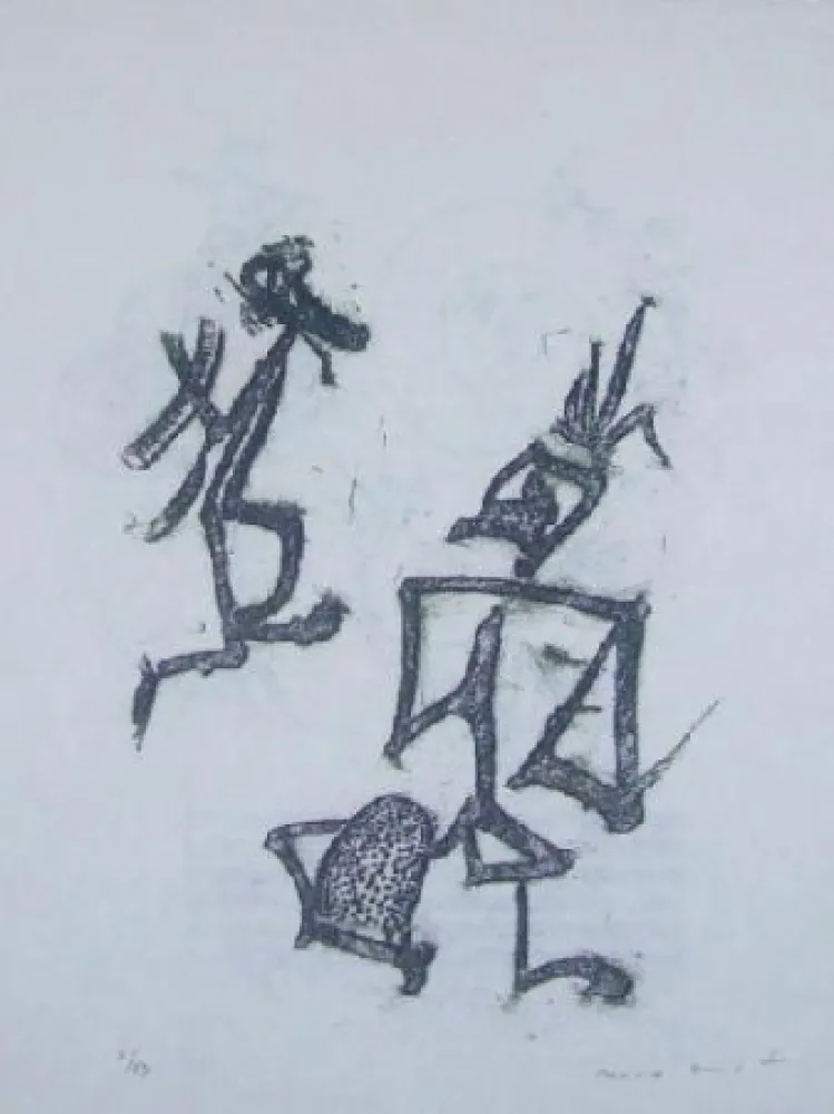 Литография Ernst - Lewis Carroll's Wunderhorn 28