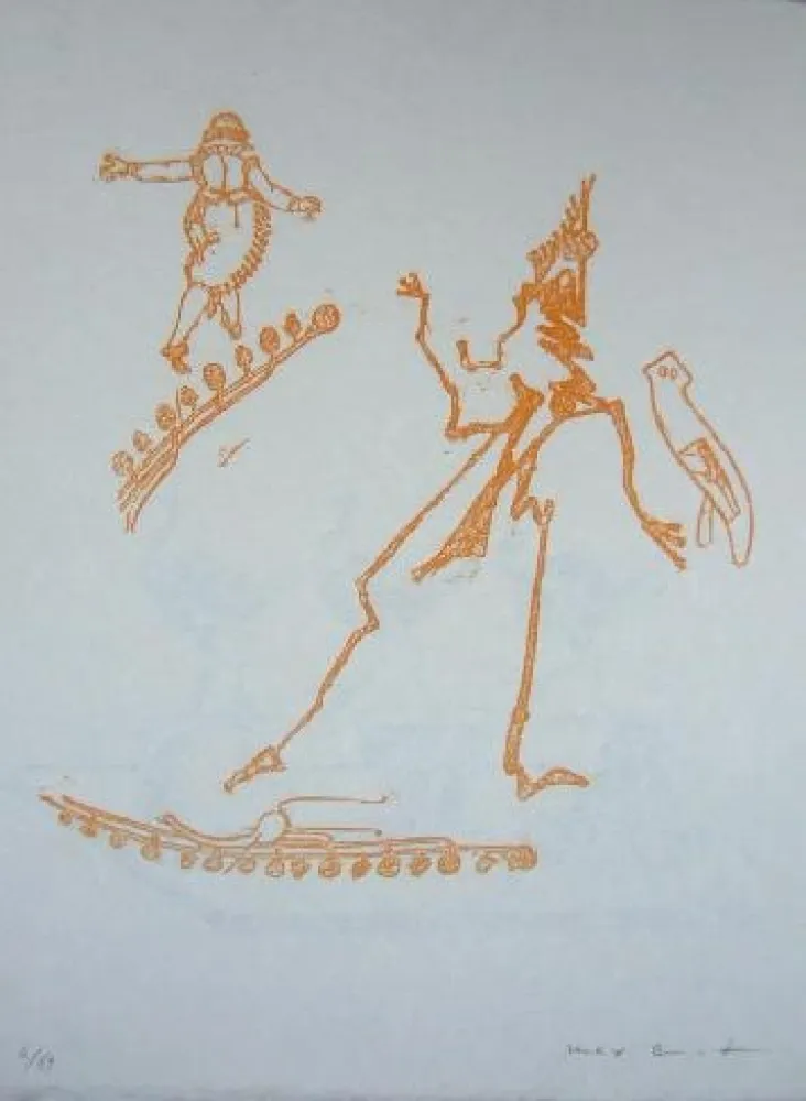 Литография Ernst - Lewis Carroll's Wunderland 15