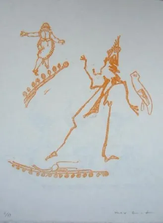 Литография Ernst - Lewis Carroll's Wunderland 15