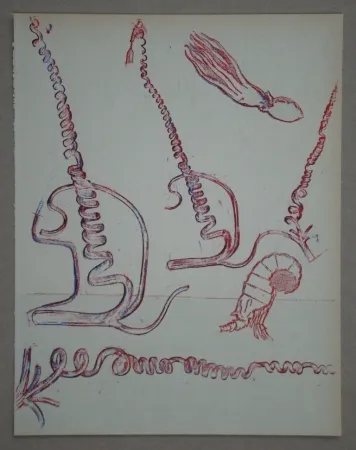 Литография Ernst - Lithograph pour XXe Siècle