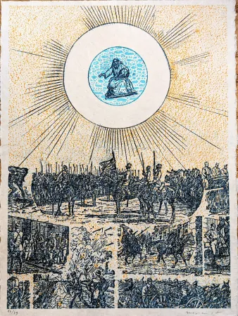 Литография Ernst - Max Ernst (1891-1976) - La Ballade du Soldat - Pierre Chave, Vence, 1972, Hand-signed colour lithograph on japan paper, 1972 