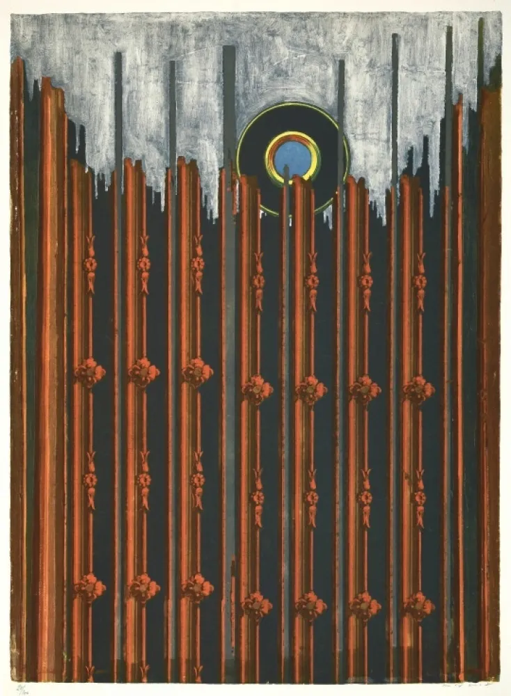 Сериграфия Ernst - Mur et Soleil