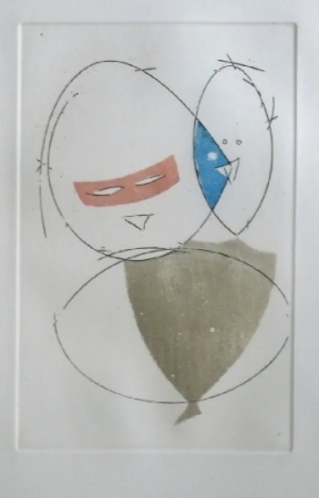 Офорт И Аквитанта Ernst - Paramythes