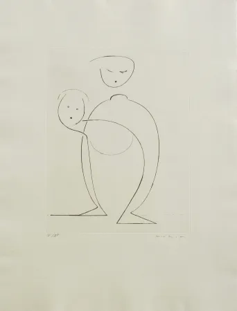 Офорт Ernst - Sans titre