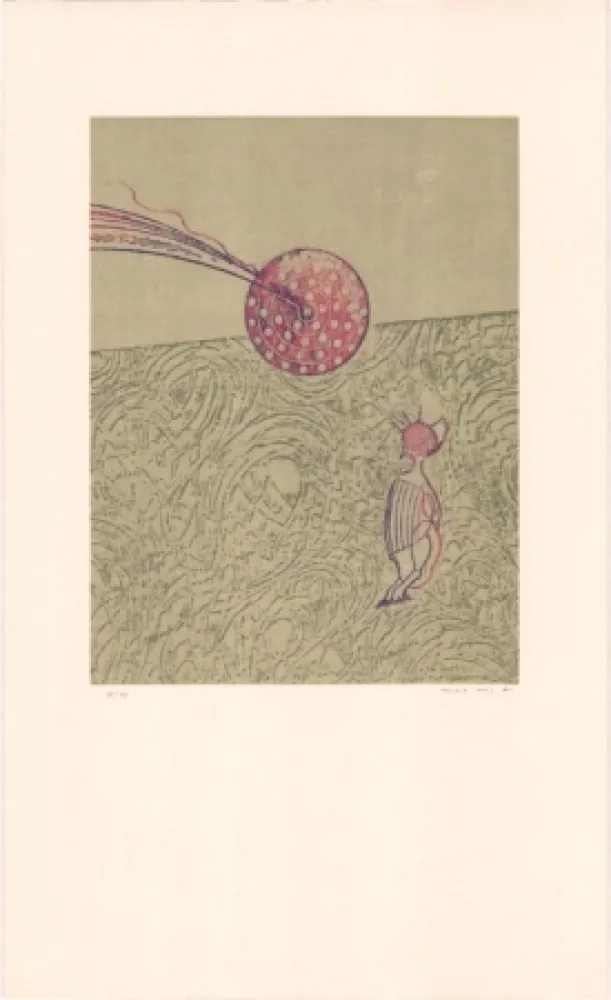 Литография Ernst - Sans titre