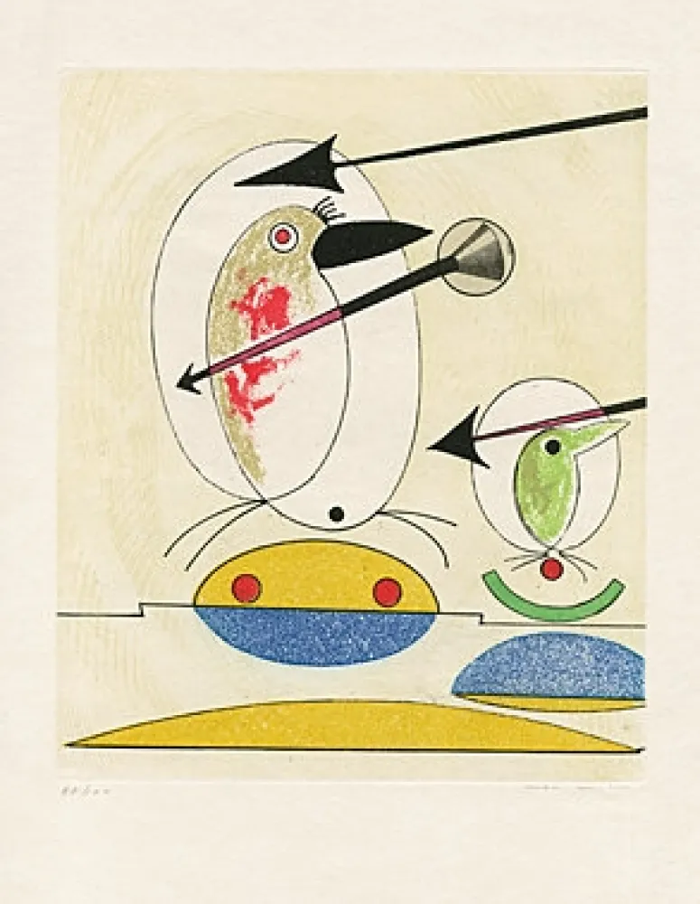 Офорт И Аквитанта Ernst - 