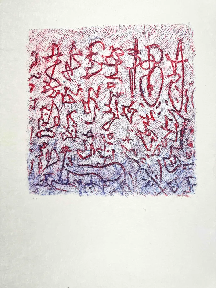 Литография Ernst -  Surprises du Hasard 