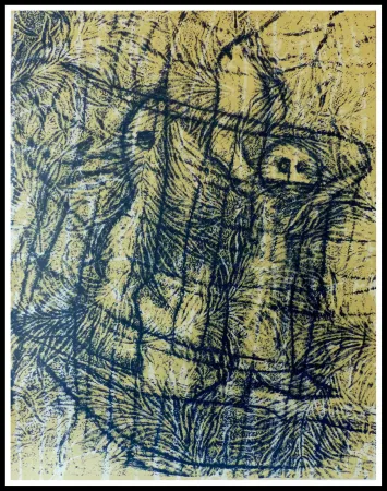 Литография Ernst - UN CHANT D'AMOUR