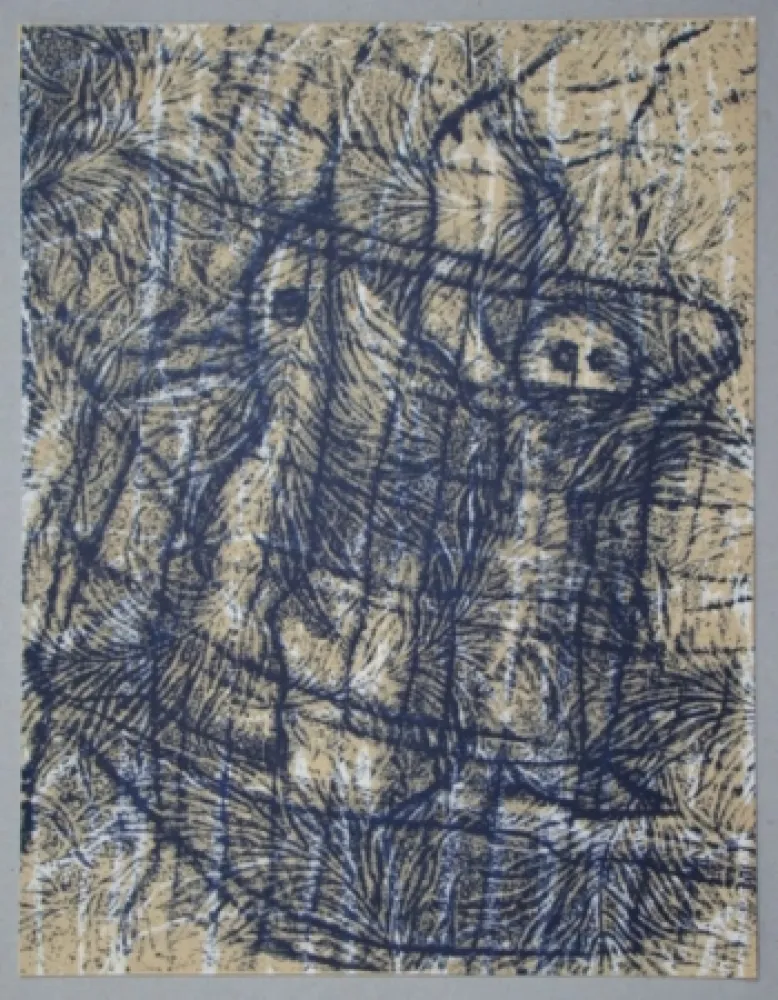 Литография Ernst - Un chant d'amour