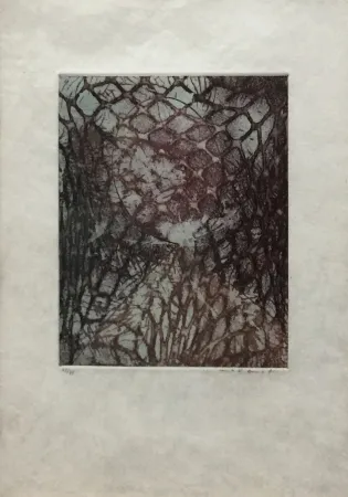 Акватинта Ernst - ZU: SAMUEL BECKETT