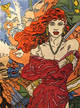 Гравюра Erro - AMAZONE