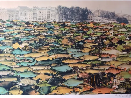 Литография Erro - Fishscape