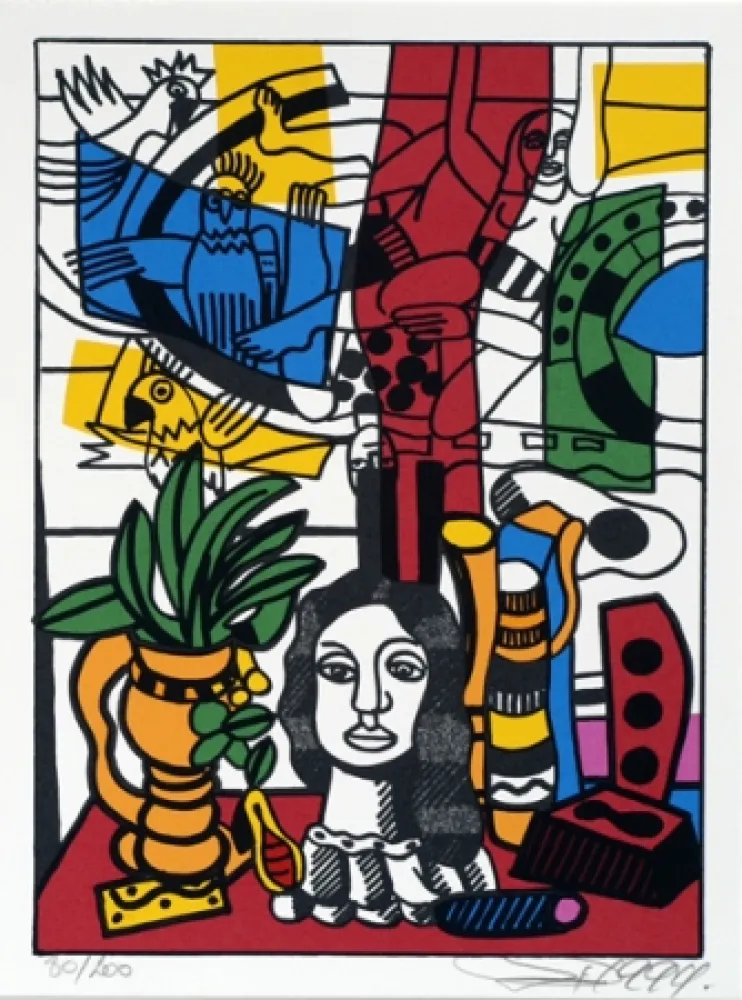 Сериграфия Erro - From the series 