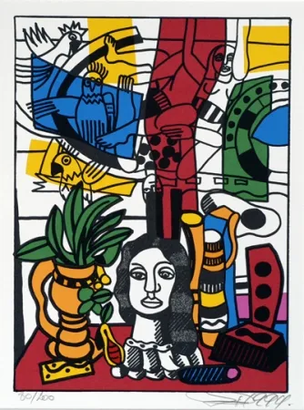 Сериграфия Erro - From the series 