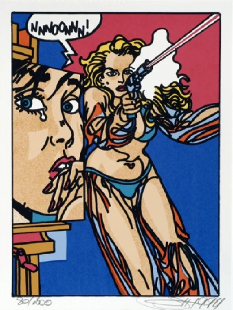 Сериграфия Erro - From the series 