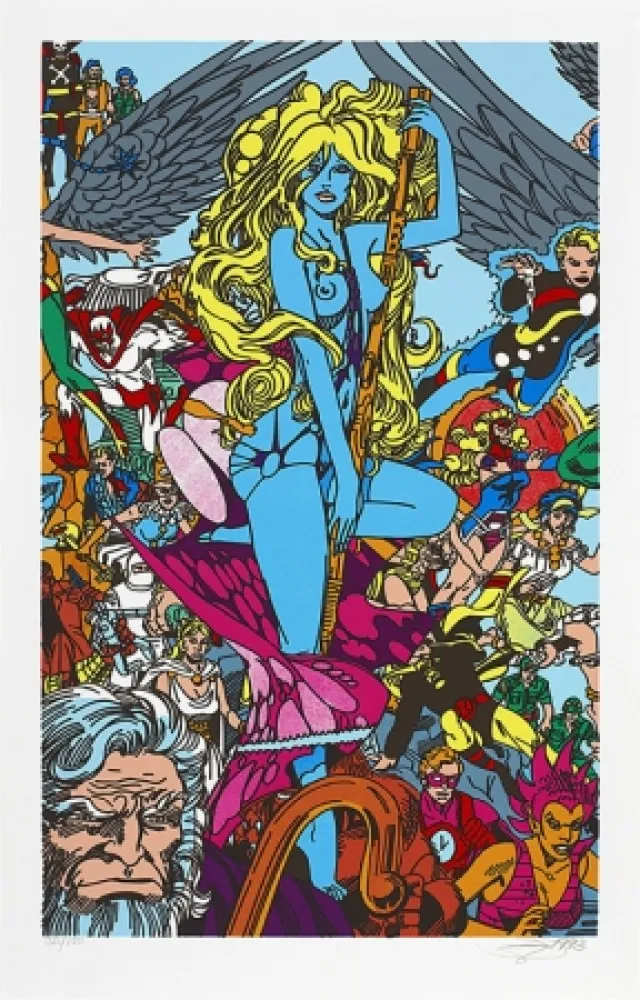 Сериграфия Erro - La femme fatale I