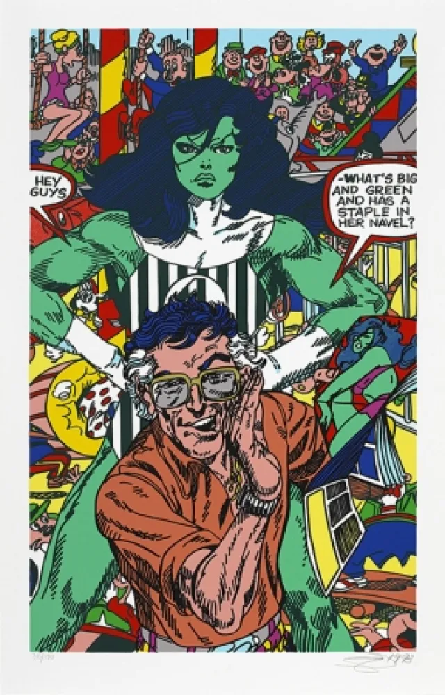 Сериграфия Erro - La femme fatale II