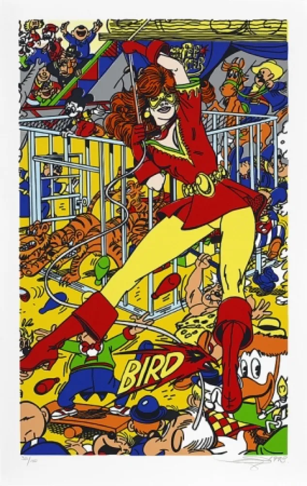 Сериграфия Erro - La femme fatale III