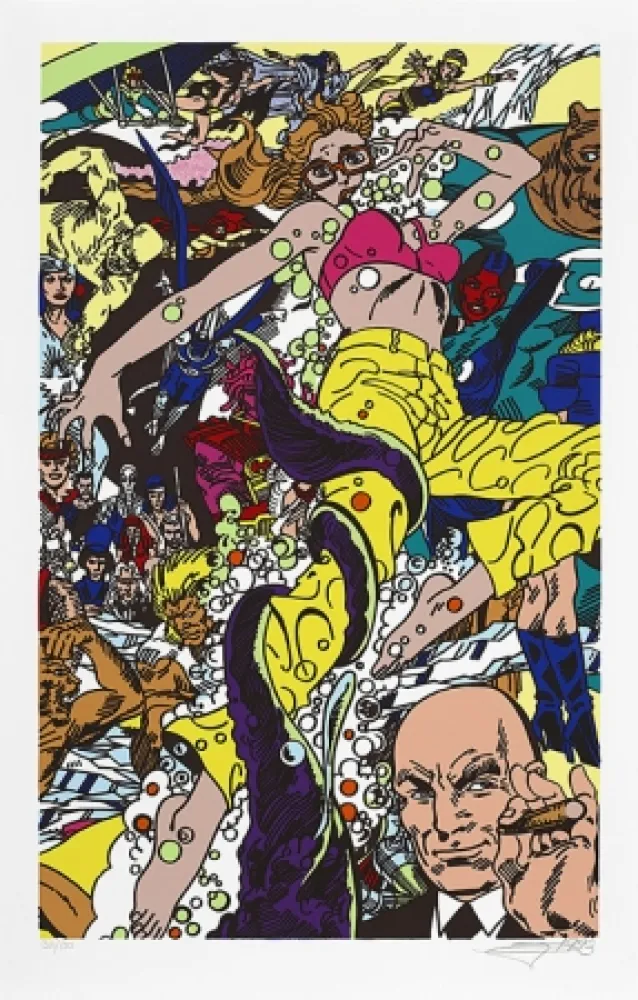 Сериграфия Erro - La femme fatale IV