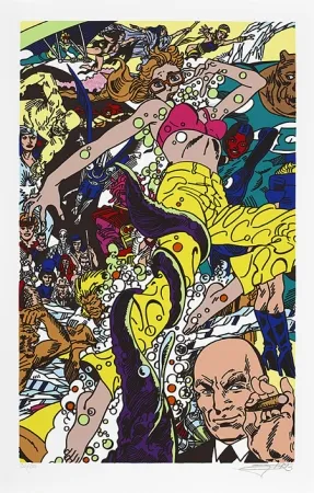 Сериграфия Erro - La femme fatale IV