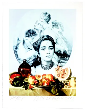 Цифровой Эстамп Erro - Leïla