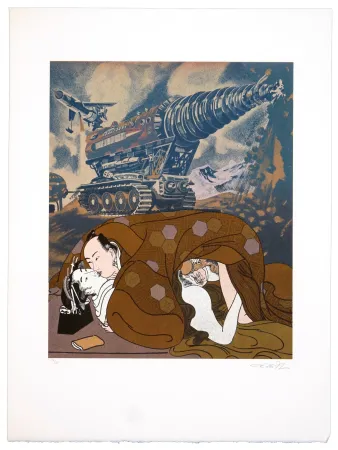 Литография Erro - Made in Japan