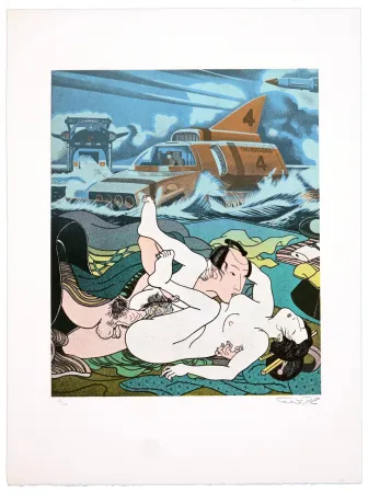 Литография Erro - Made in Japan