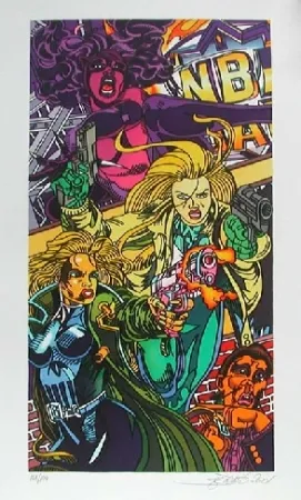 Литография Erro - NB