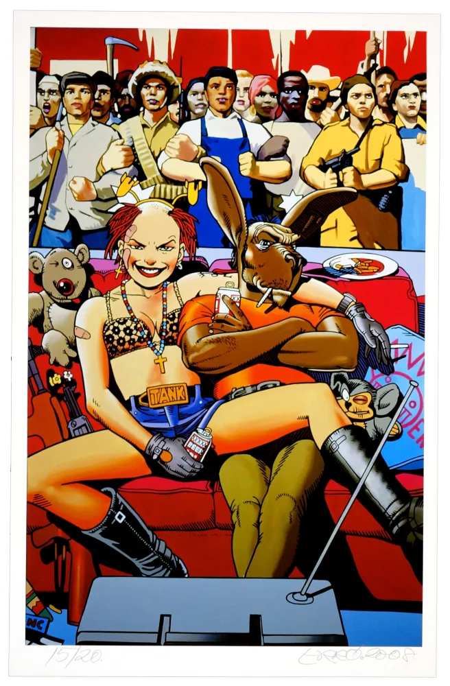 Цифровой Эстамп Erro - Sans titre