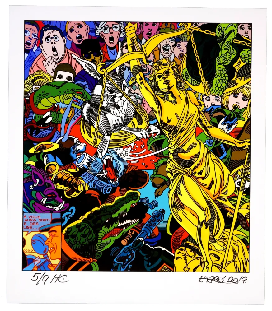 Цифровой Эстамп Erro - Sans titre