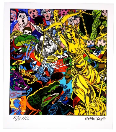 Цифровой Эстамп Erro - Sans titre