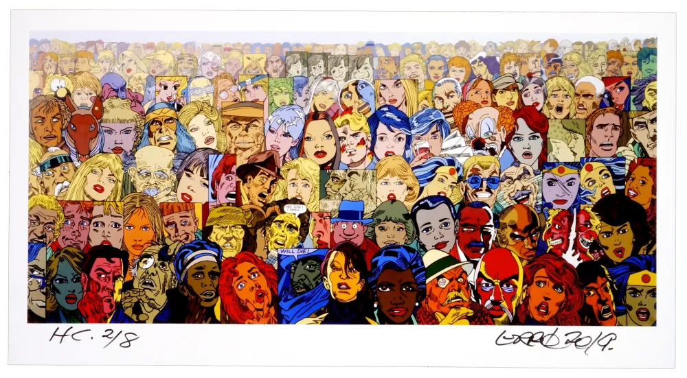 Цифровой Эстамп Erro - Sans titre