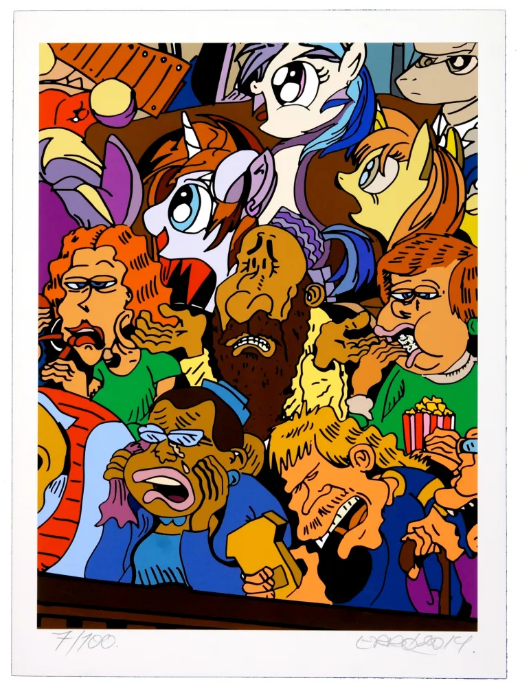 Цифровой Эстамп Erro - Sans titre