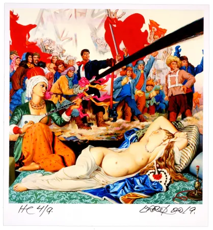 Цифровой Эстамп Erro - Sans titre