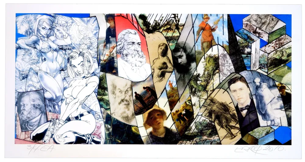 Цифровой Эстамп Erro - Sans titre