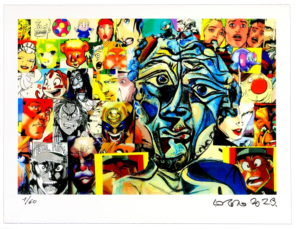 Цифровой Эстамп Erro - Sans titre