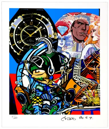 Цифровой Эстамп Erro - Sans titre